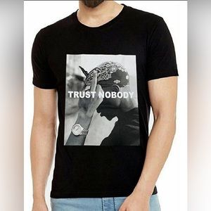 TUPAC HIPHOP FASHION CLOTHING TRUST NOBODY UNISEX T SHIRT